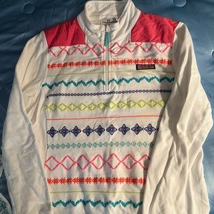 VGUC Vineyard Vines Shep Shirt. Popover style with quarter zip. Size medium.